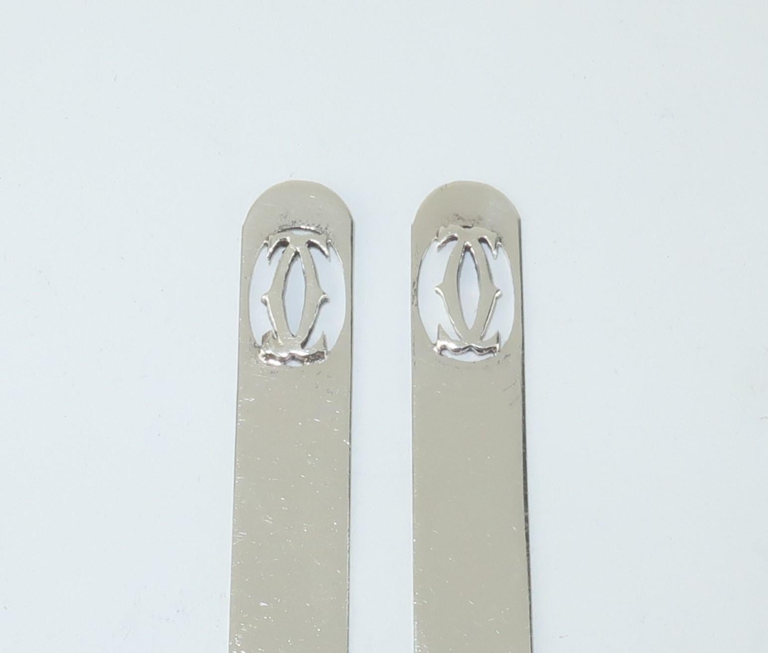 sterling silver collar stays