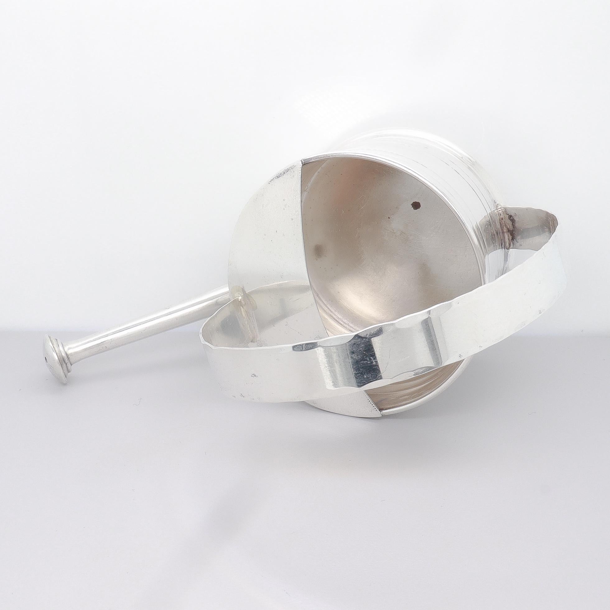 Cartier Sterling Silver Martini Cocktail Figural Watering Can Vermouth Dropper For Sale 8