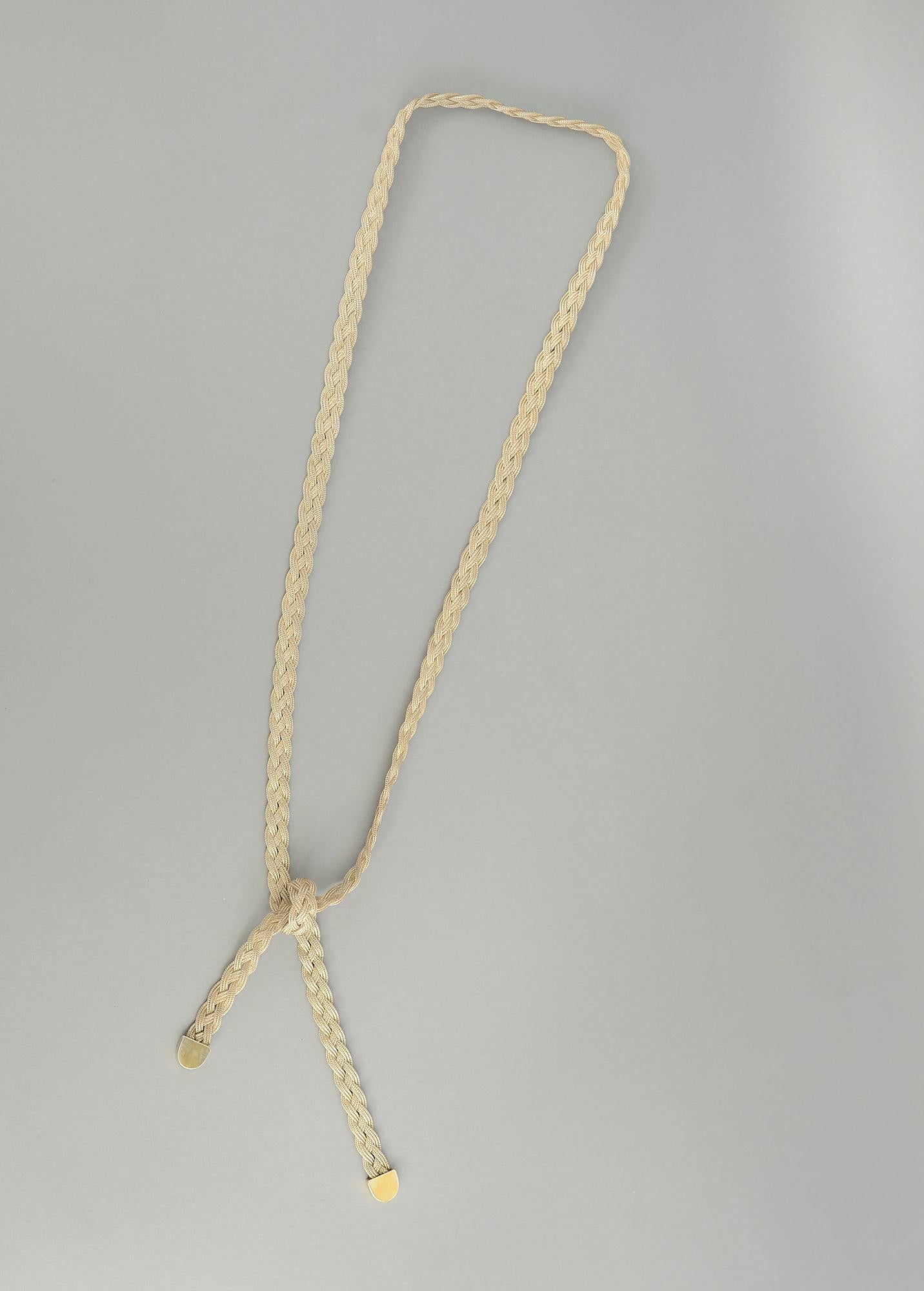 Women's or Men's Cartier Sterling Silver Necklace/ Belt
