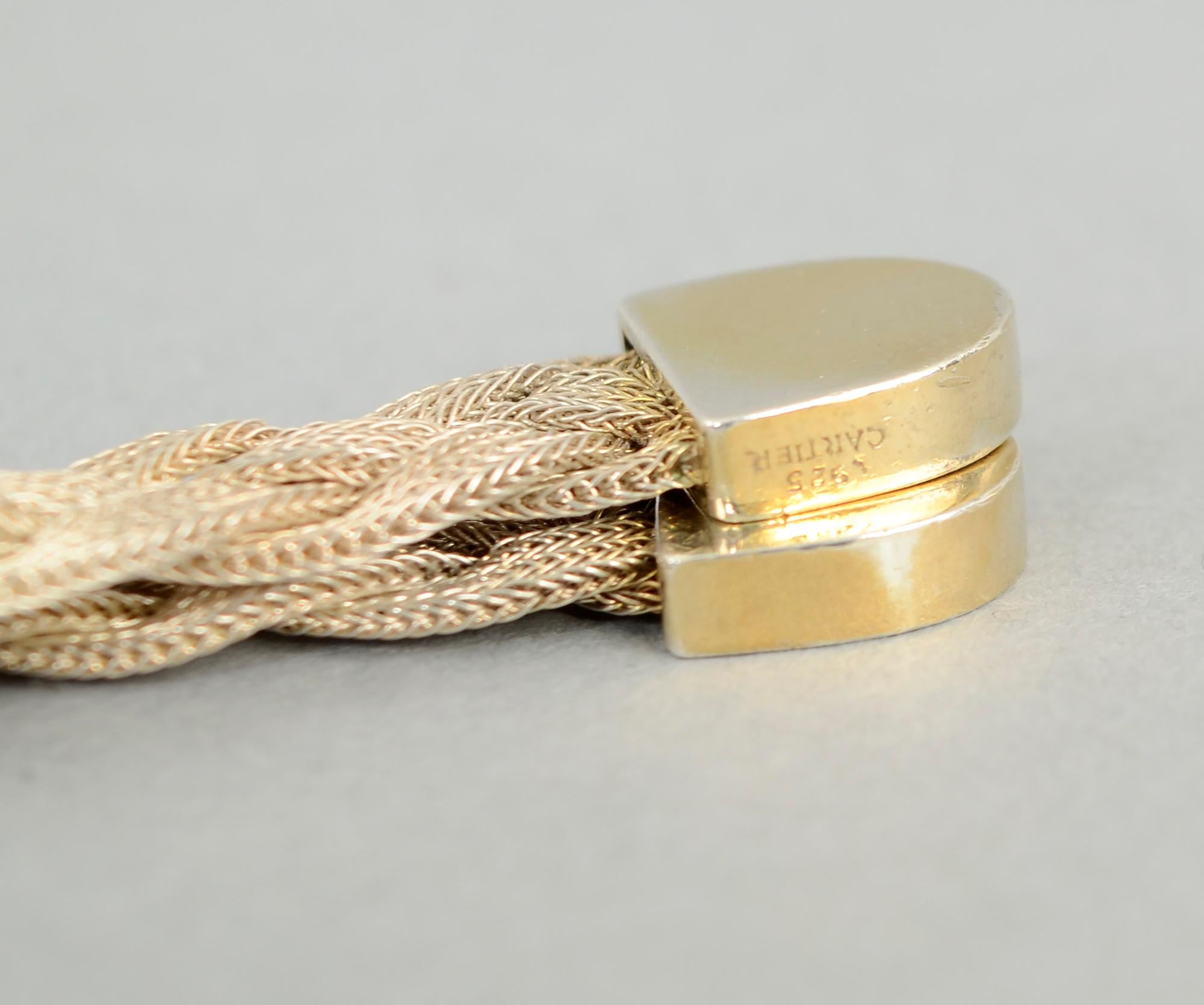 Cartier Sterling Silver Necklace/ Belt 3
