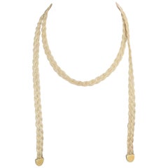 Cartier Sterling Silver Necklace/ Belt