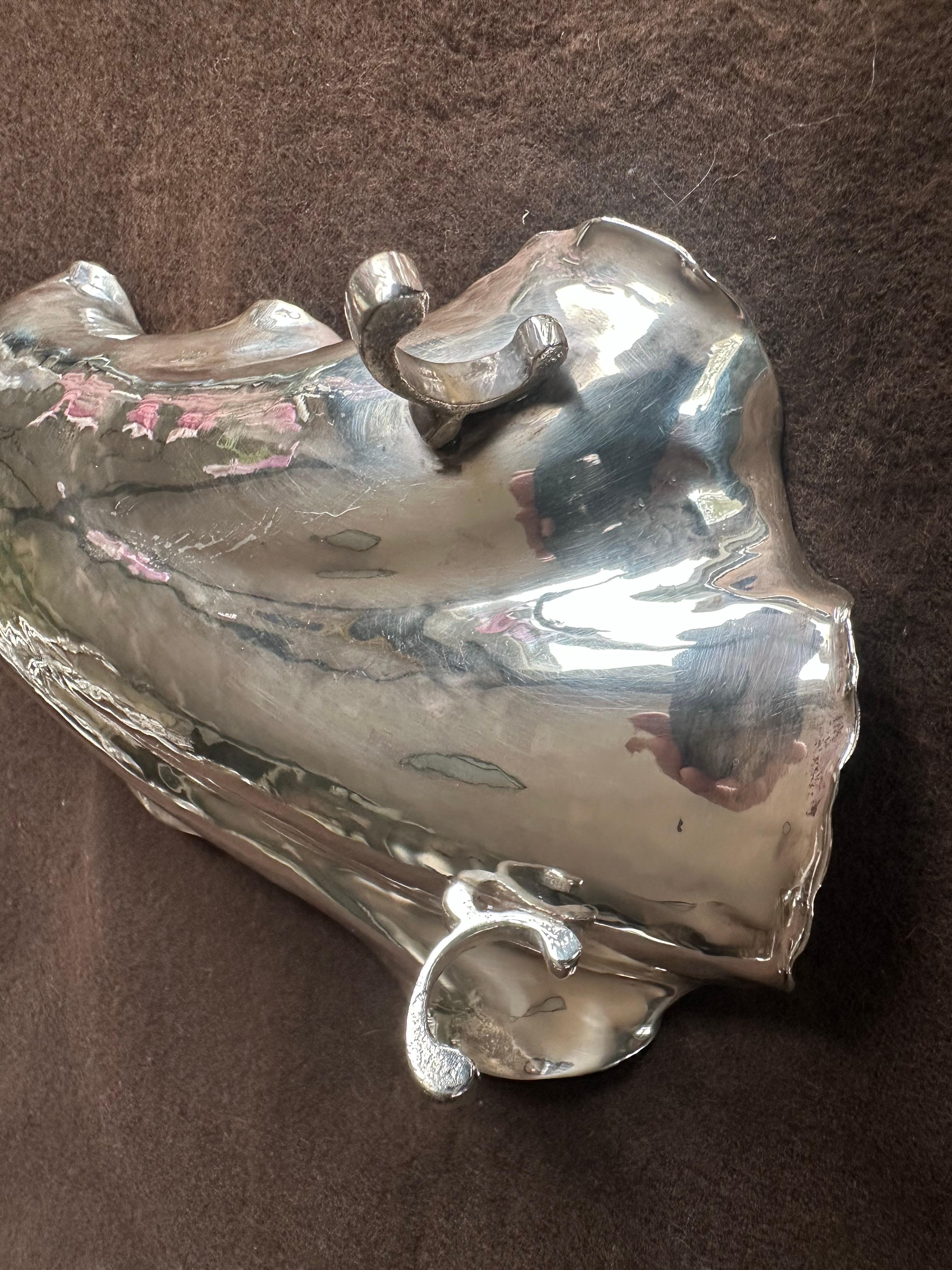 Cartier Sterling Silver Oyster Shell In Good Condition In East Hampton, NY