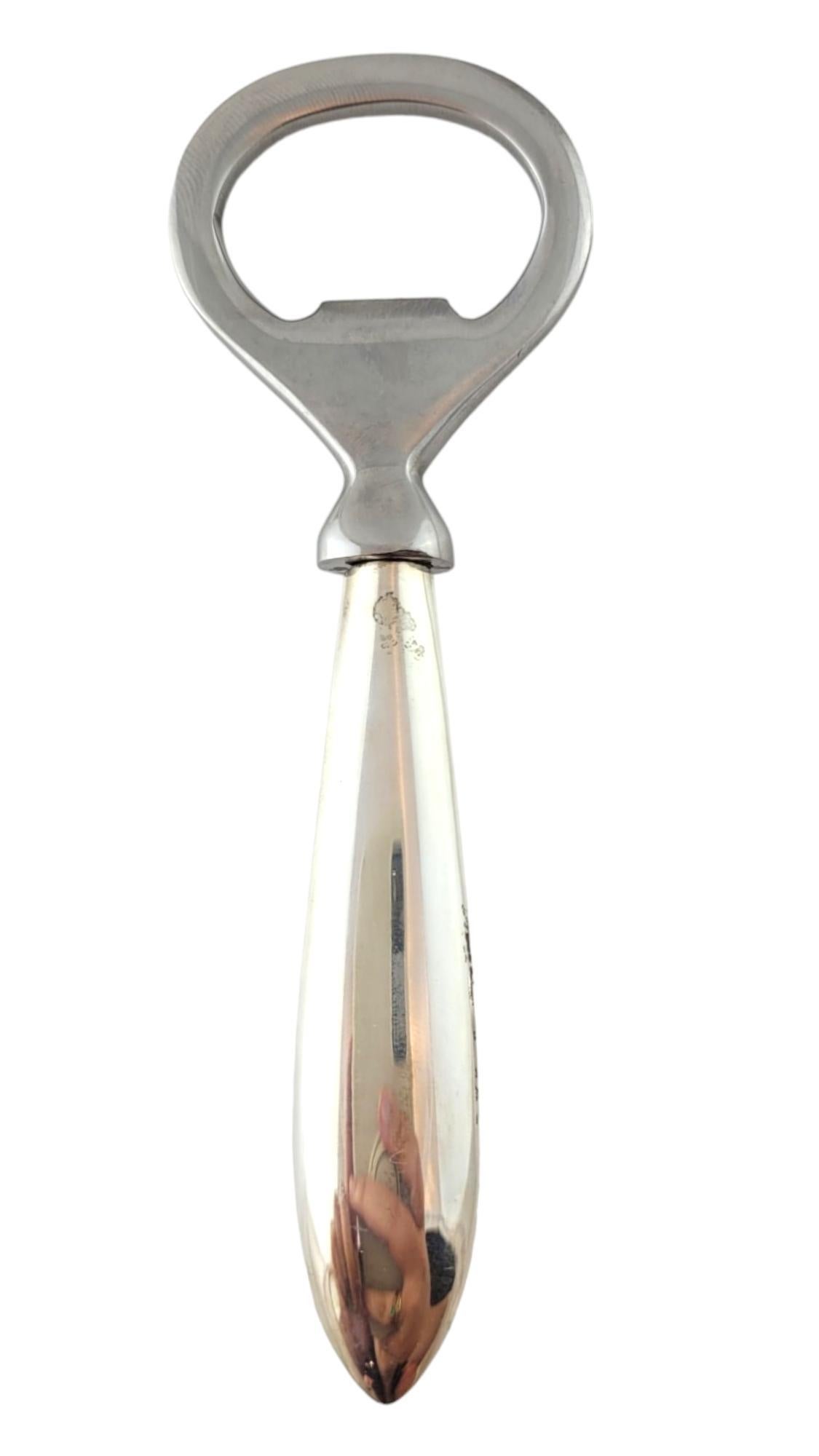 Cartier Sterling Silver Perrier Bottle Caps & Opener #17600 In Good Condition In Washington Depot, CT