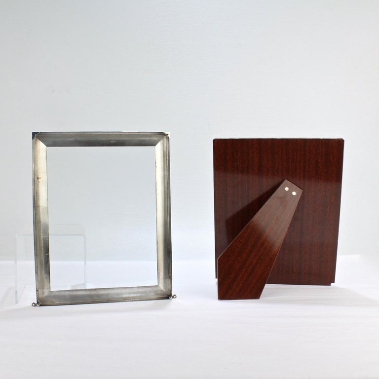 Cartier Sterling Silver Picture or Photo Frame at 1stDibs cartier