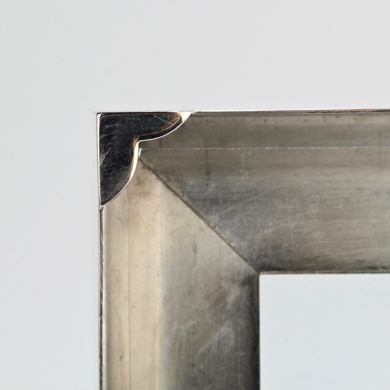 Cartier Sterling Silver Picture or Photo Frame 6