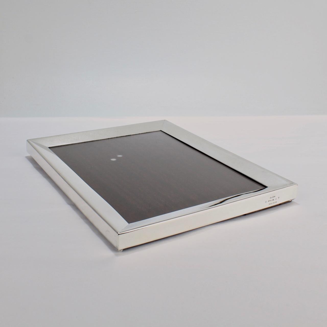 Women's or Men's Cartier Sterling Silver Picture or Photo Frame