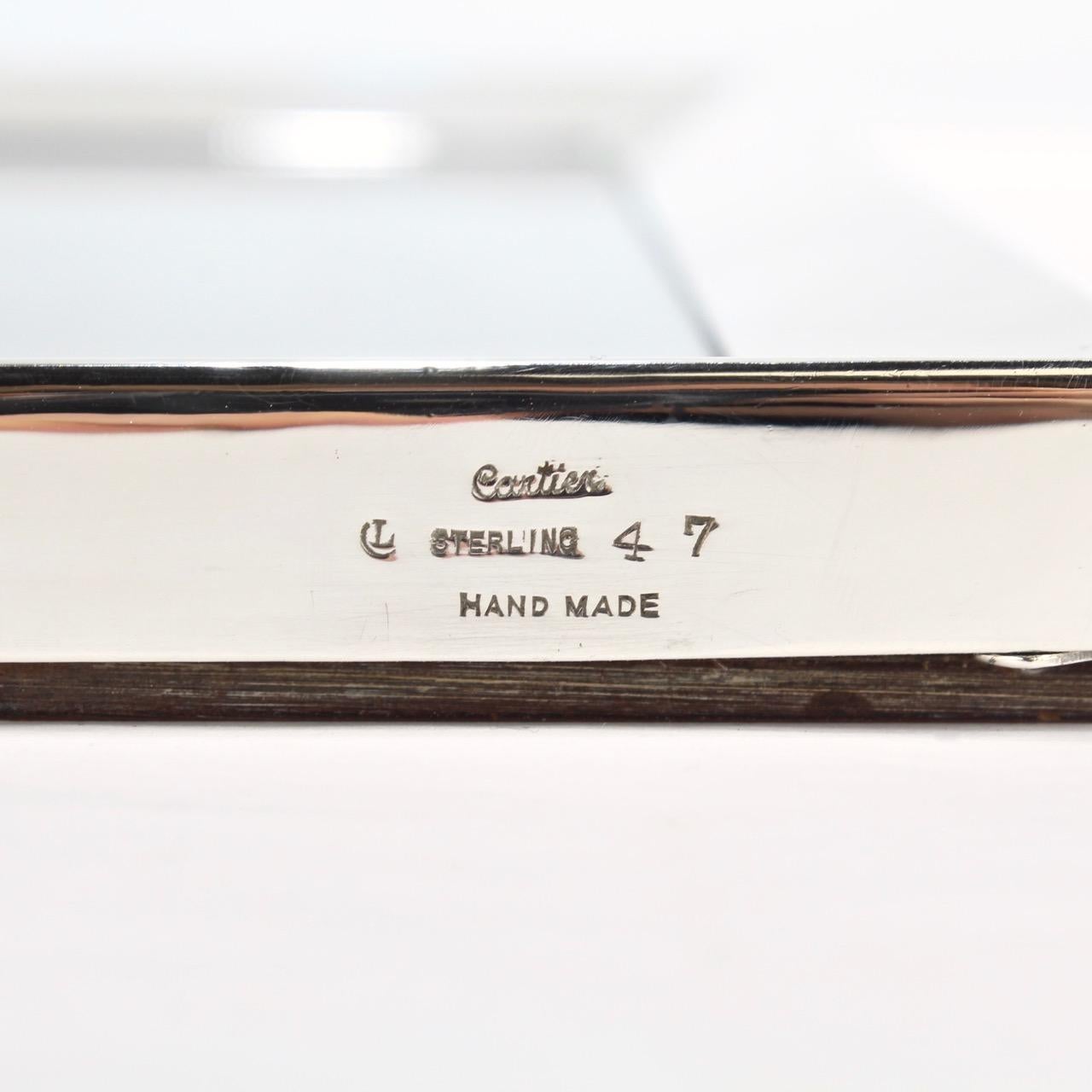 Cartier Sterling Silver Picture or Photo Frame 1