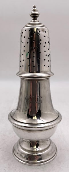 Cartier Sterling Silver Sugar Shaker/ Muffineer Paul Revere Reproduction