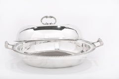 Cartier Sterling Silver Tableware Covered Dish