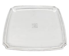 Cartier Sterling Silver Tray