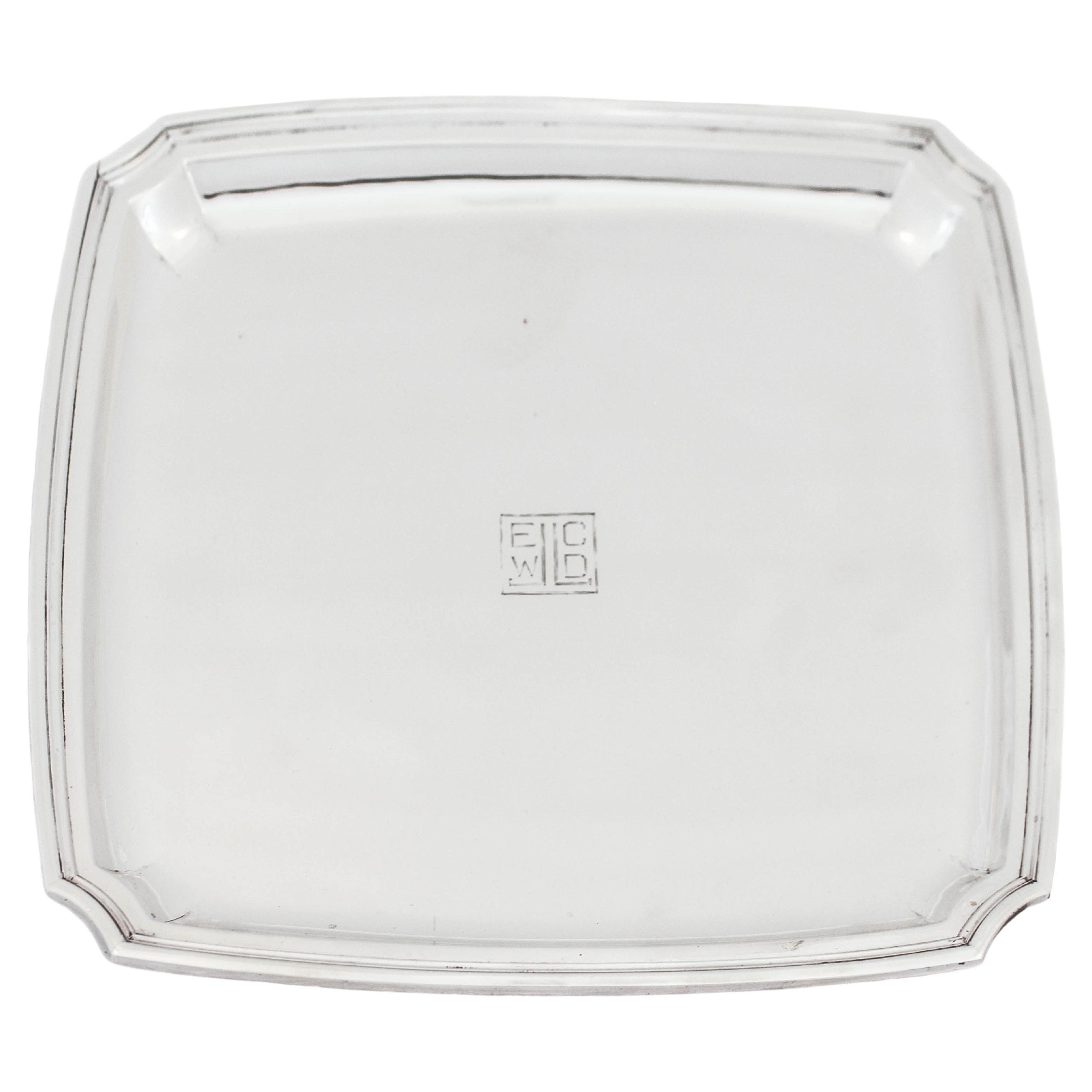 Cartier Sterling Silver Tray