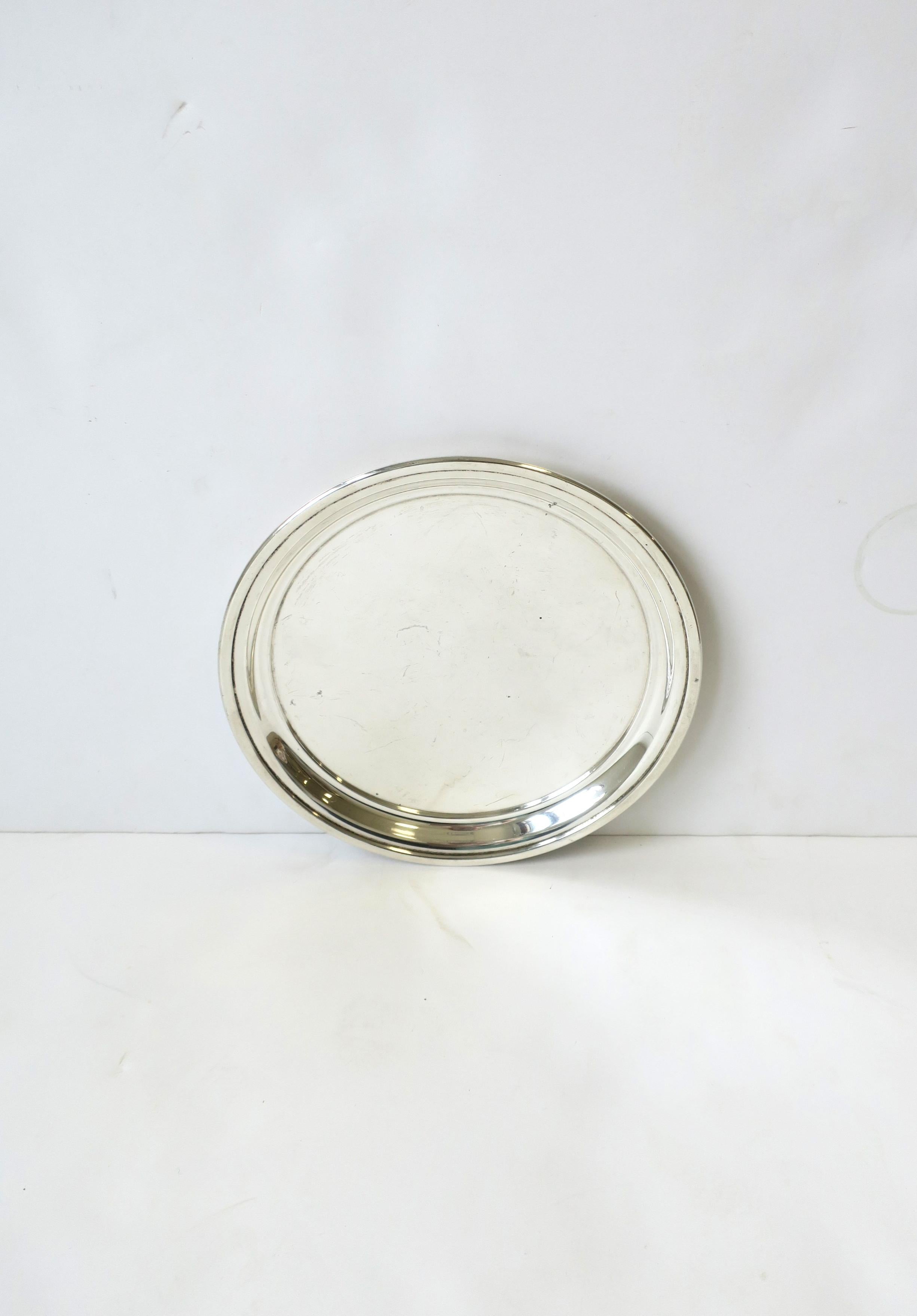 Cartier Sterling Silver Tray or Dish In Good Condition In New York, NY