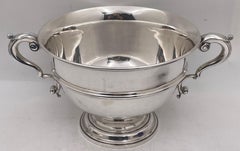Cartier Sterling Silver Two-Handled Centerpiece Bowl/ Trophy