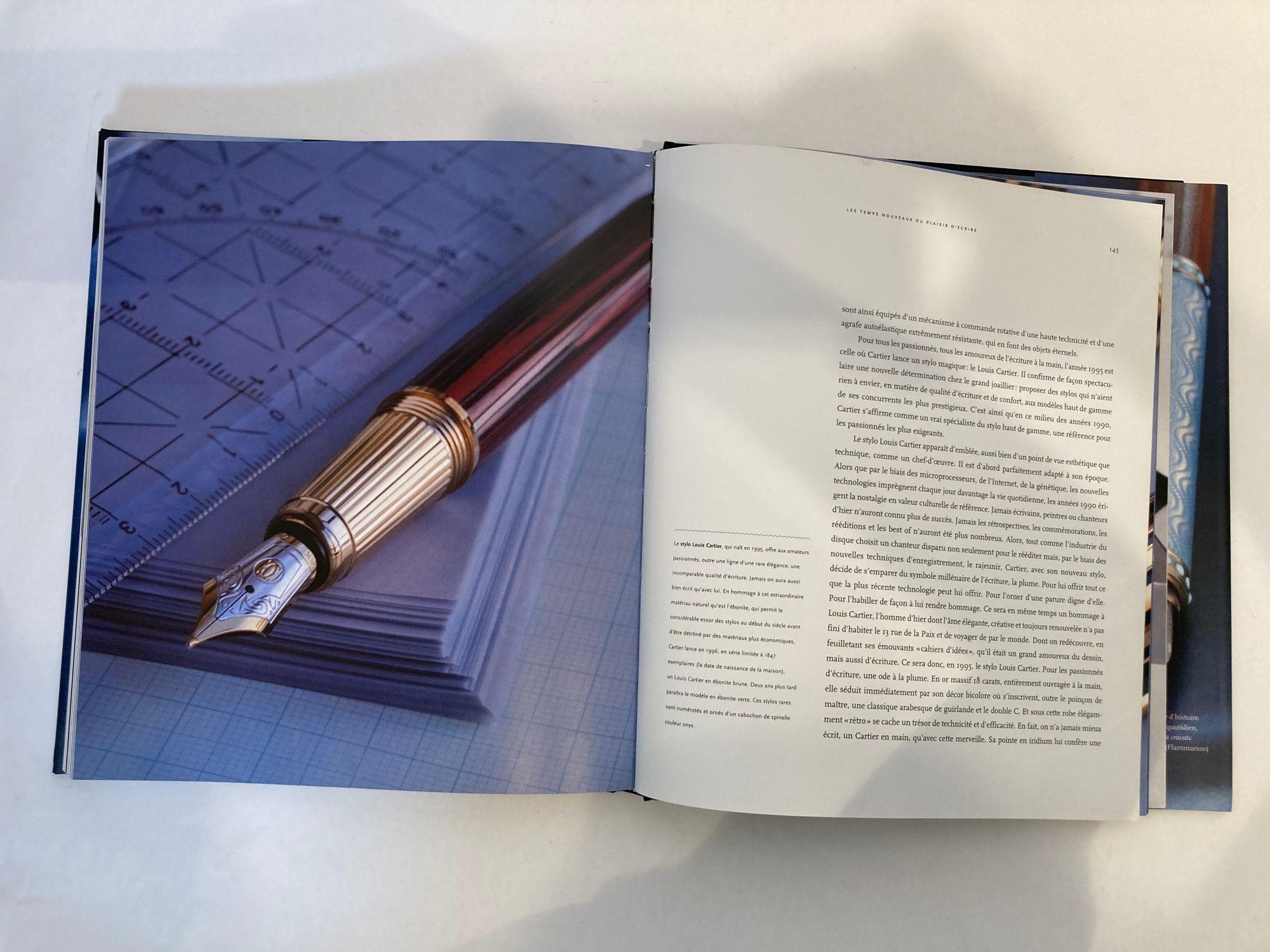 Cartier Styles et Stylos Hardcover French Edition, Cartier Creative Writing For Sale 7