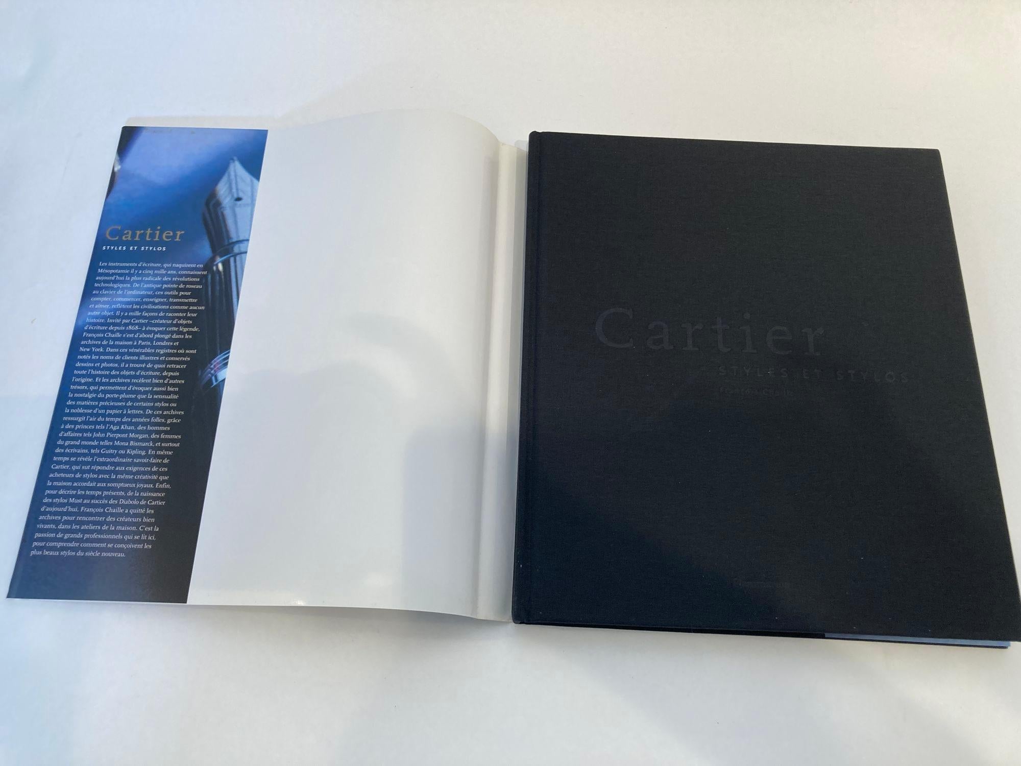 Cartier Styles et Stylos, Französische Hardcover-Ausgabe, Cartier, kreatives Schreiben (Papier) im Angebot