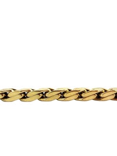 Bracelet Cartier en or jaune suisse 18 carats à maillons tressés