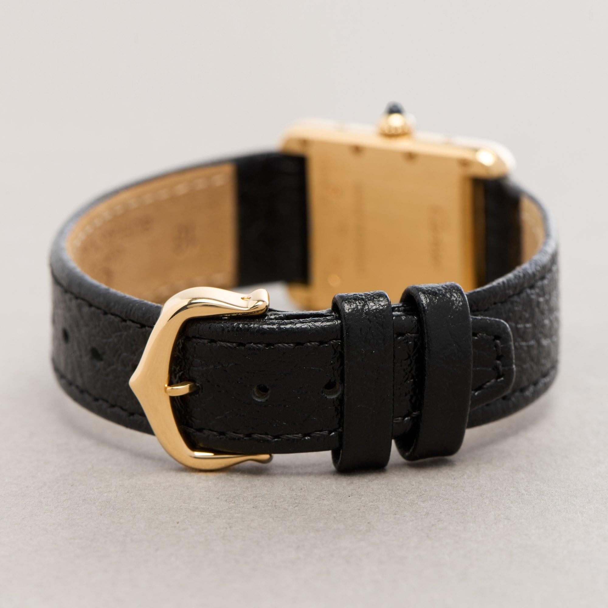 Cartier: Uhr Cartier Tank 0 2442 Unisex Gelbgold 0 3