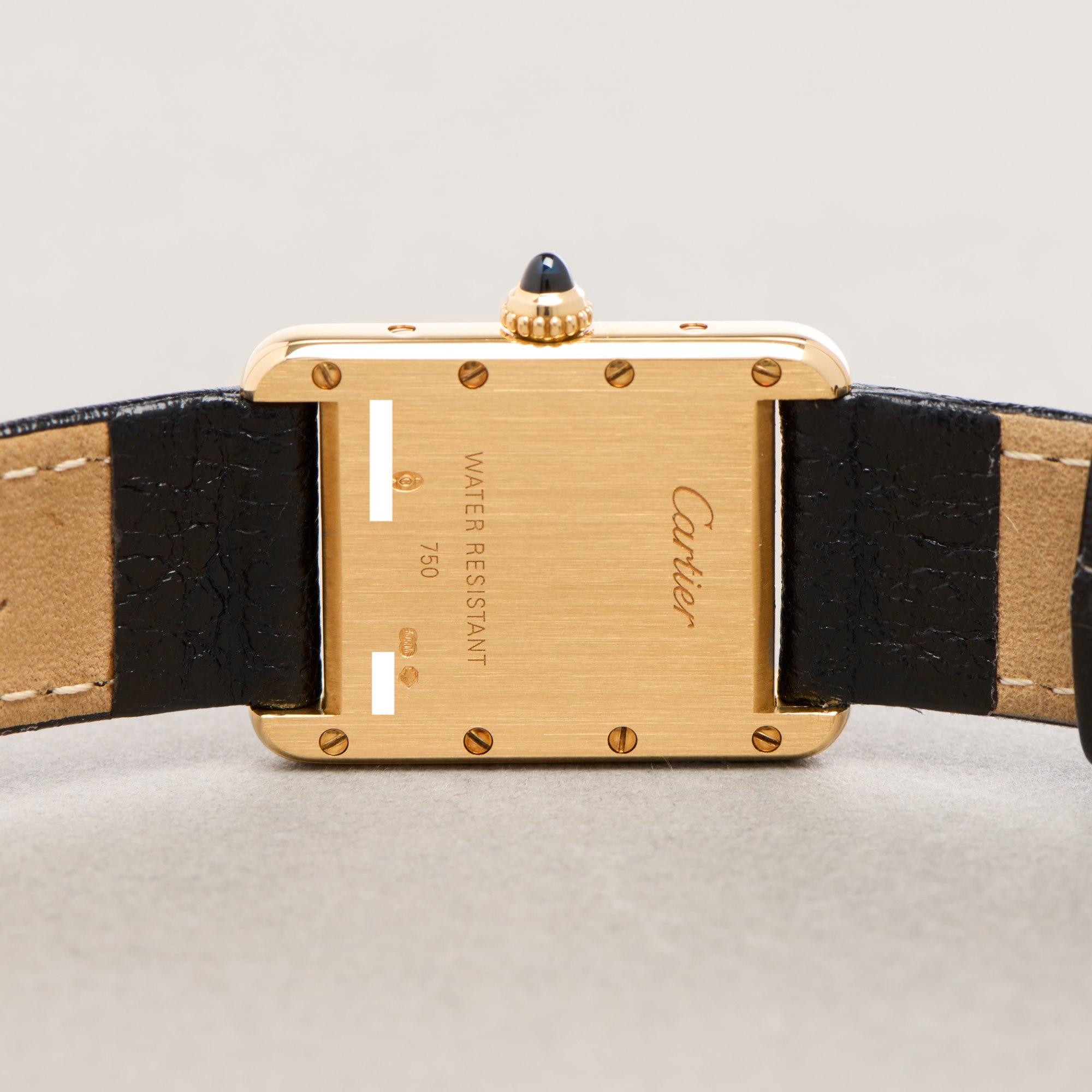 Cartier: Uhr Cartier Tank 0 2442 Unisex Gelbgold 0 4