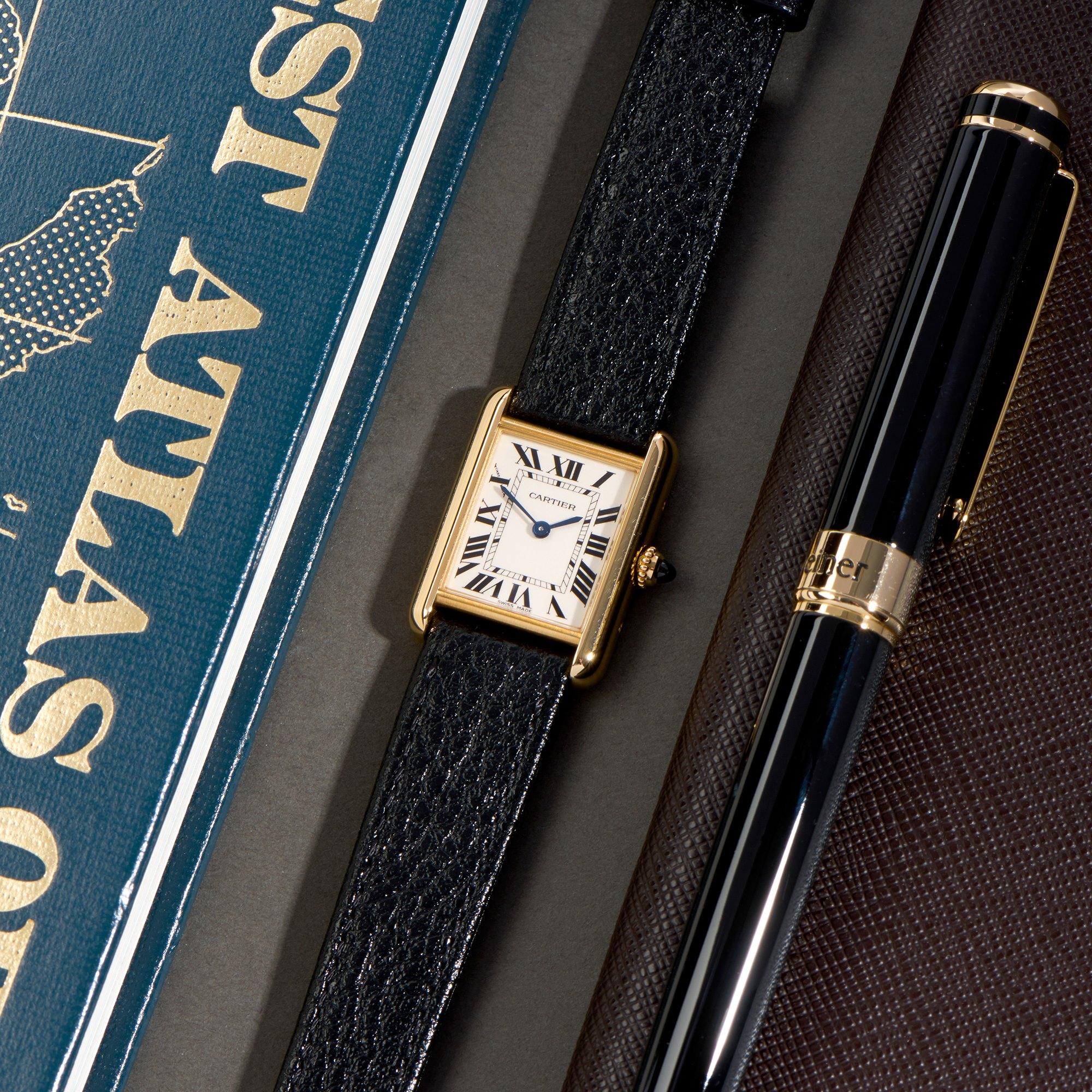 Cartier: Uhr Cartier Tank 0 2442 Unisex Gelbgold 0 6