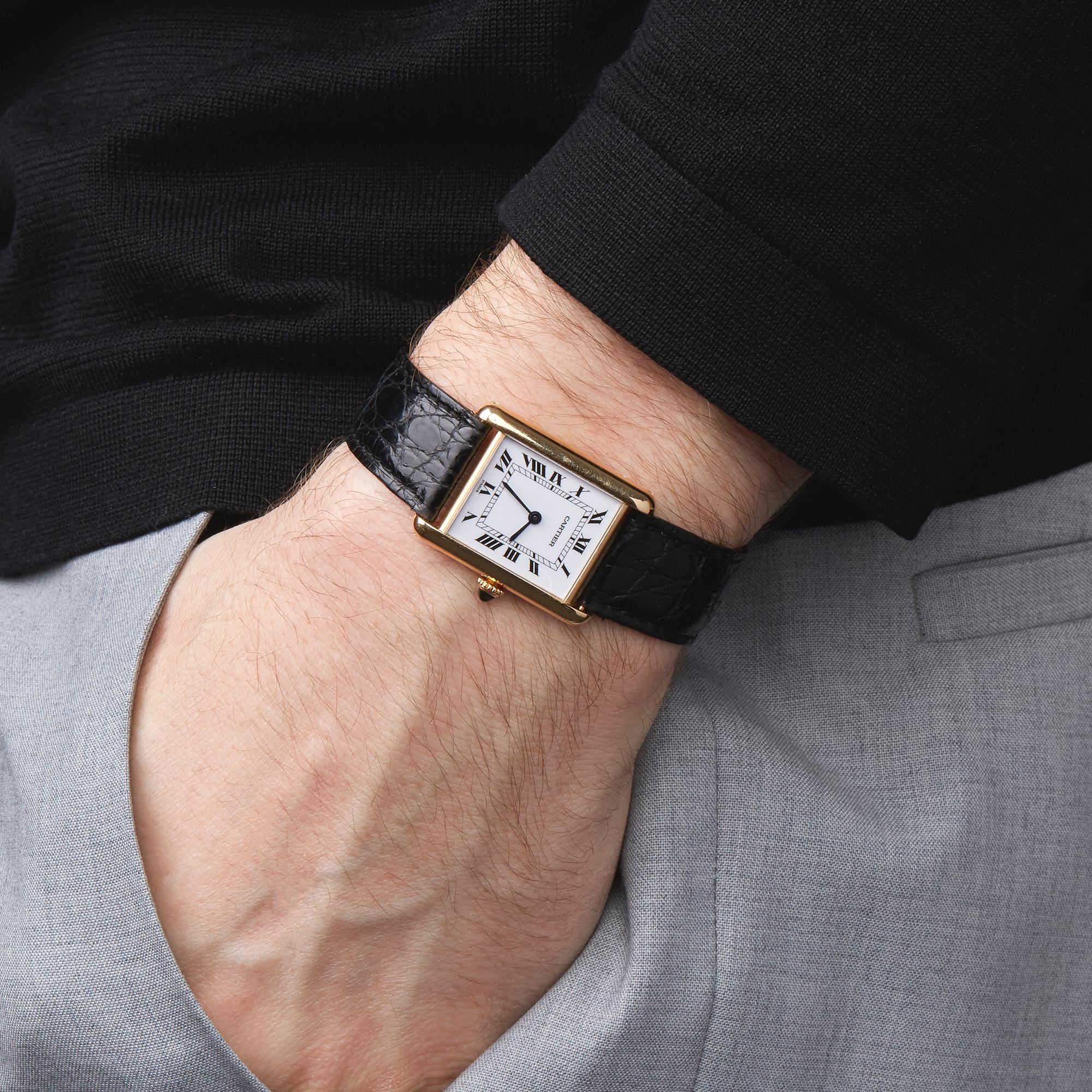 Cartier Tank 18k Yellow Gold 81720552 4