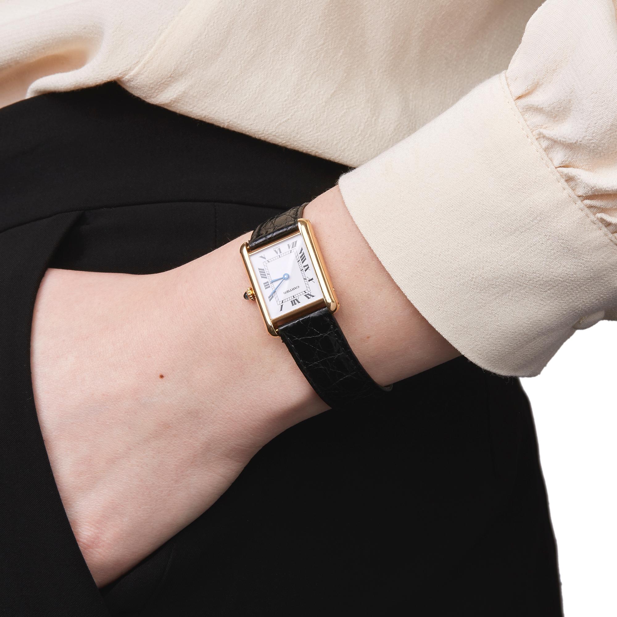 Cartier Tank 18k Yellow Gold 81720552 5