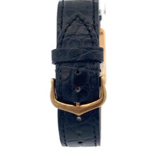 Cartier Tank 18K Yellow Gold Quartz Wristwatch, Circa 1980-1990