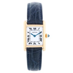 Cartier Tank 18K Gelb Damenuhr