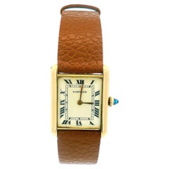 Cartier Tank 21842 Paris Dial Vintage Ladies Watch