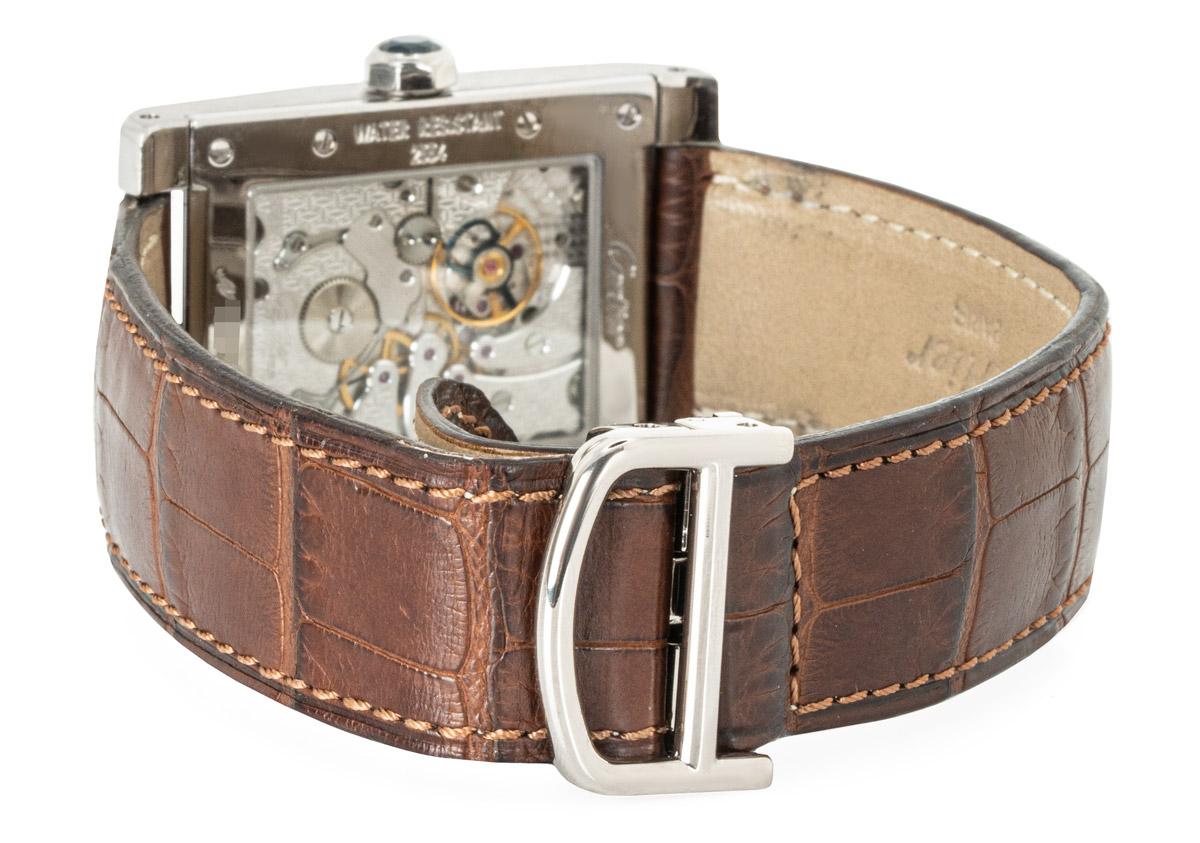 Montre Cartier Tank À Vis CPCP or blanc 2554 2