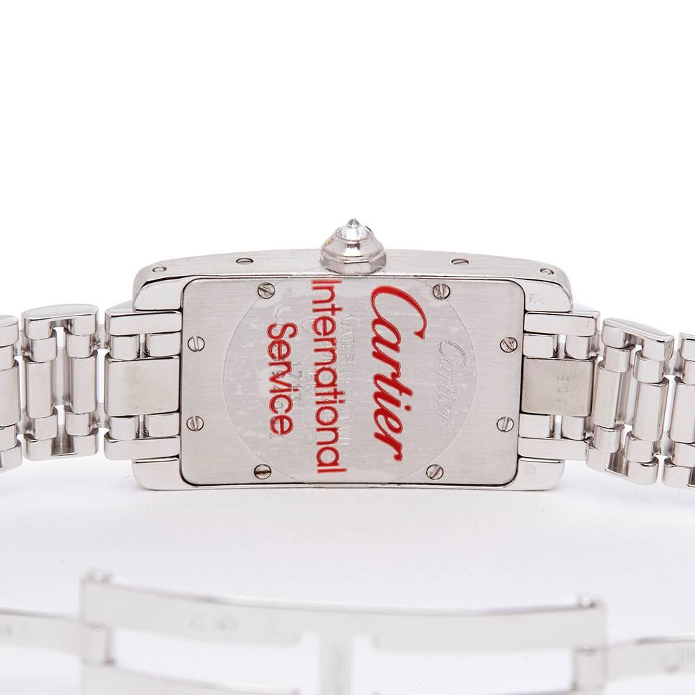 Cartier Tank Americaine 1713 In Excellent Condition In Bishop's Stortford, Hertfordshire