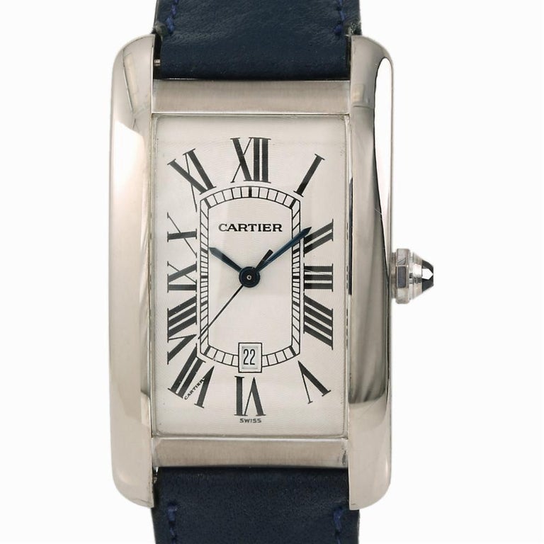 Cartier Tank Americaine 1741, White Dial, Certified and Warranty For ...