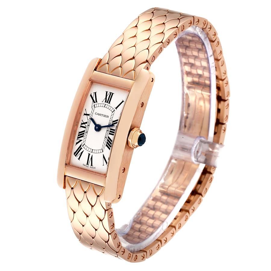 cartier ladies watch rose gold