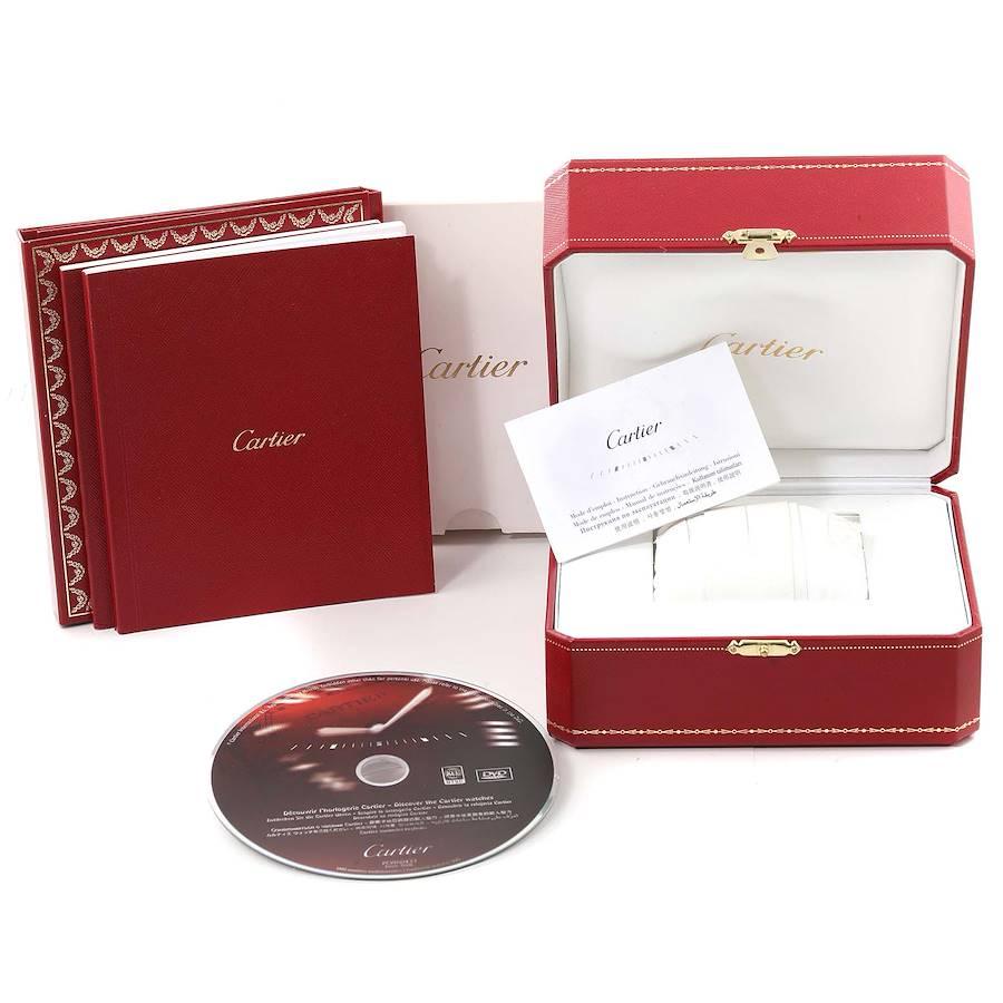 Cartier Tank Americaine 18k Rose Gold Ladies Watch W2620031 Box Papers For Sale 2