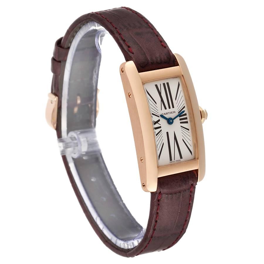 cartier tank americaine rose gold