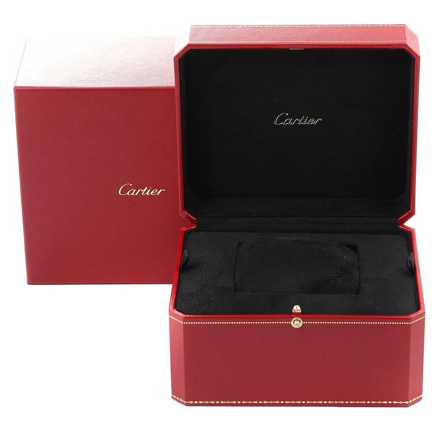 Cartier Tank Americaine 18K Rose Gold Silver Dial Ladies Watch W2607456 6