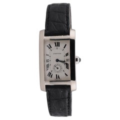 Cartier Tank Américaine 18k White Gold Full Set – 1994 Quartz – Ref. 3012905