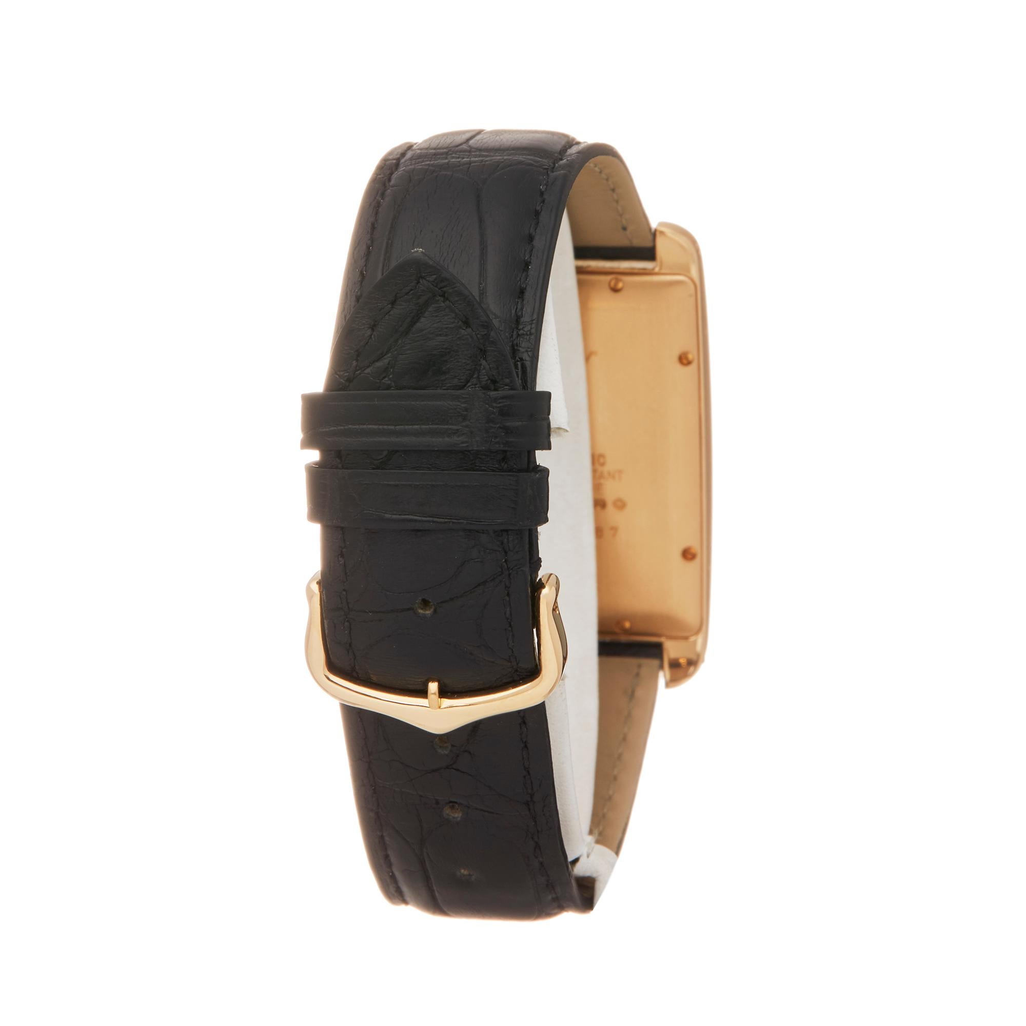 Cartier Tank Americaine 18 Karat Gelbgold 1740 1