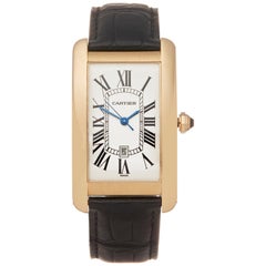 Cartier Tank Americaine 18 Karat Gelbgold 1740