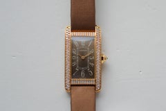 Cartier Tank Américaine 18K Yellow Gold Diamond Bezel Unworn Full Set