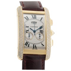 Cartier Tank Americaine 2568, Silver Dial, Certified and Warranty