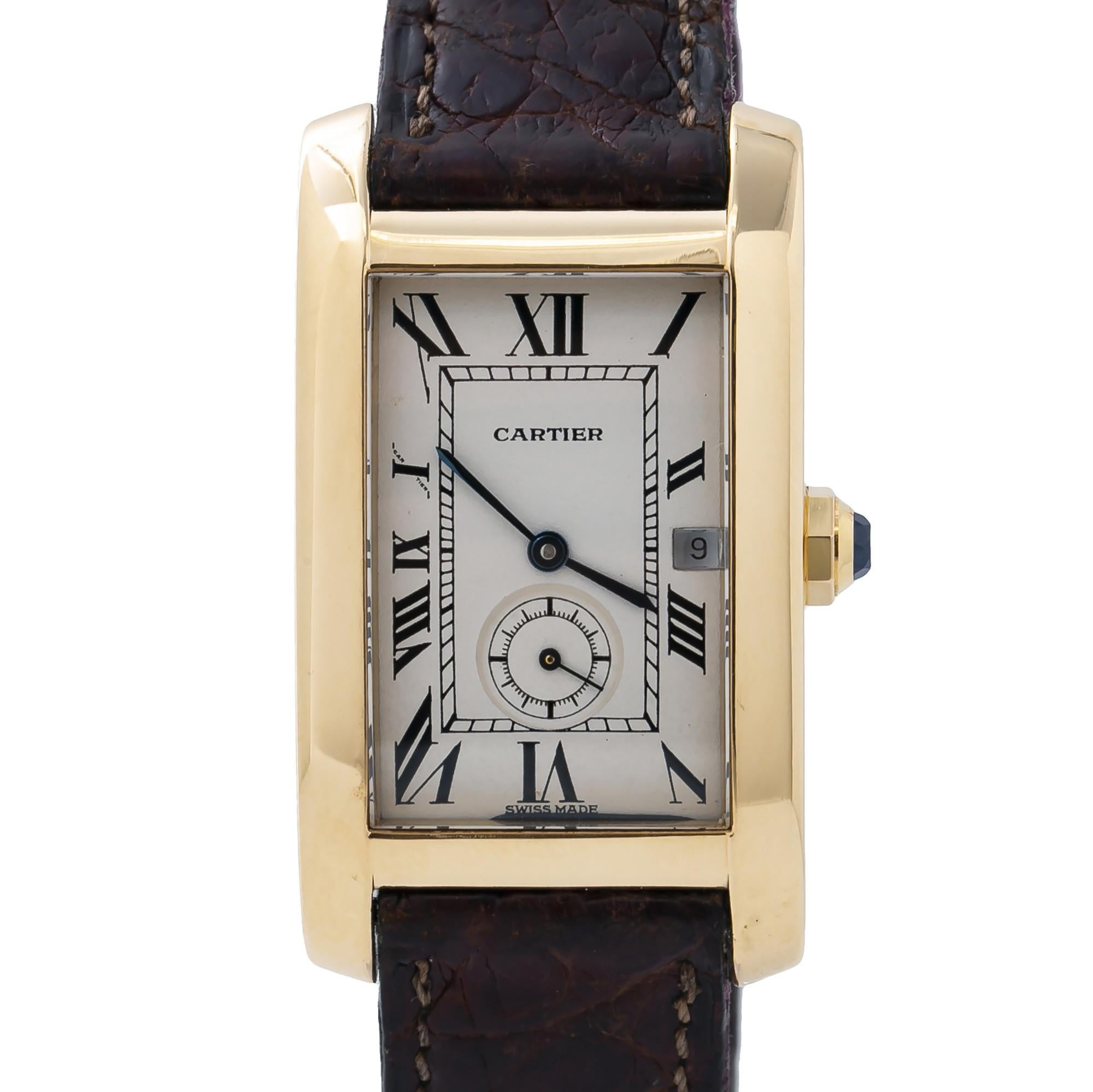 cartier tank americaine quartz