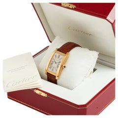 Cartier Tank Americaine Automatik-Armbanduhr, Ref 1740 XL Version. Jahr 2000
