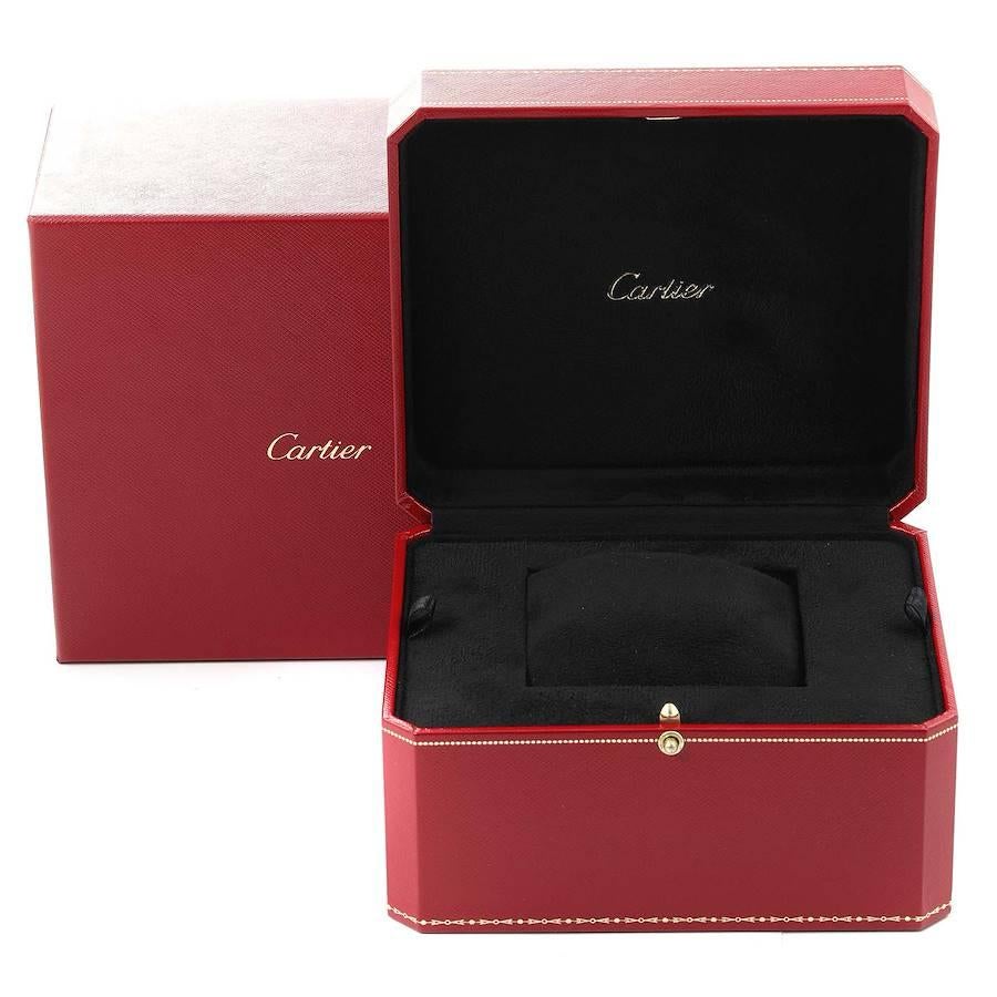 Cartier Tank Americaine Chronographe en or rose 18 carats W2609356 en vente 3