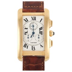 Cartier Tank Americaine Chronograph Watch 1730