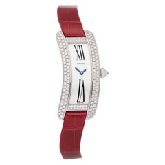 Cartier Tank Americaine Curved Tank S Diamond White Gold WJ300950 or 2625