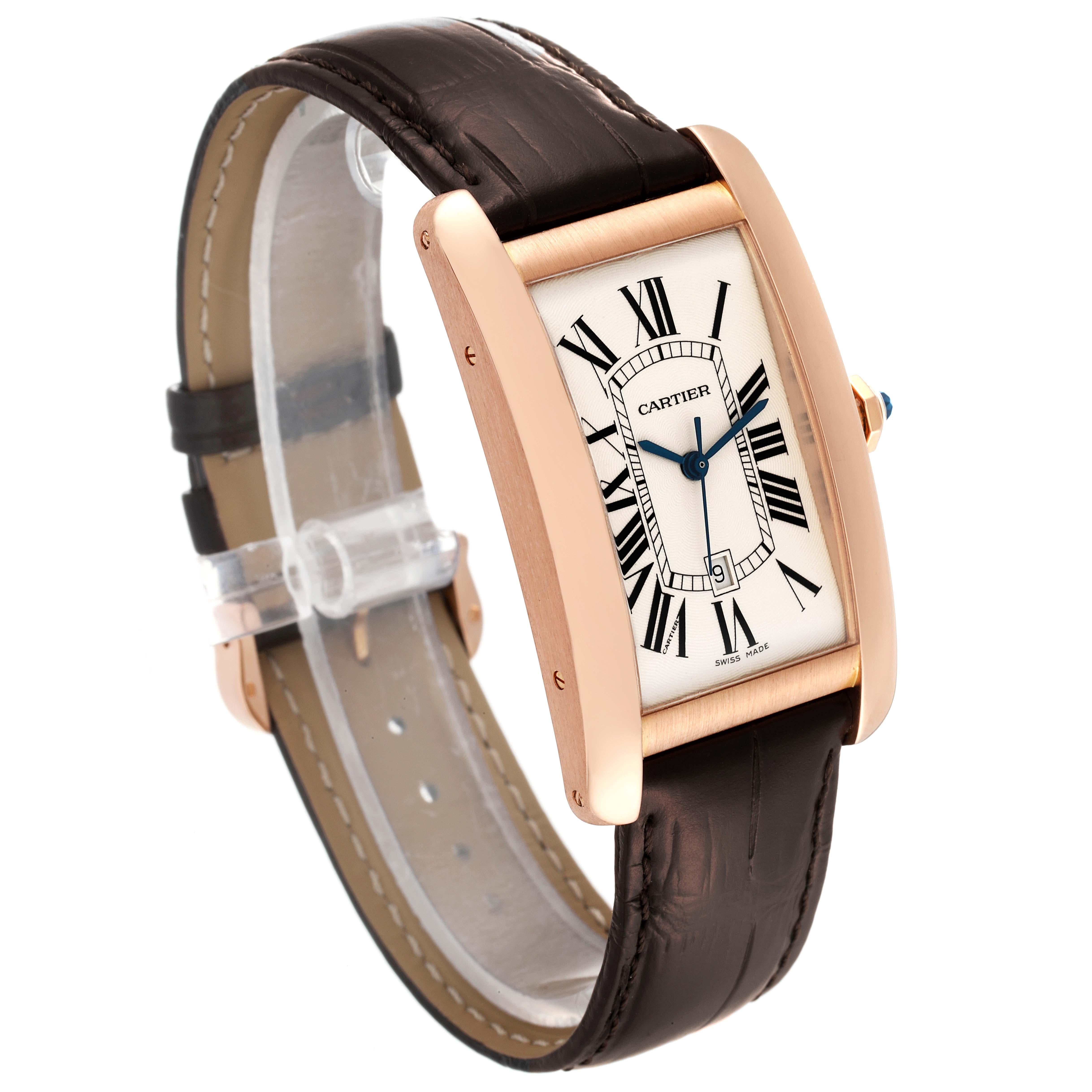 cartier tank americaine rose gold