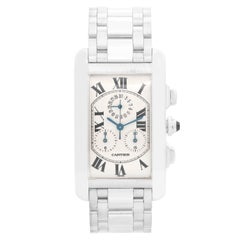 Cartier Tank Americaine 'or American' Chronograph Men's Watch W2603356