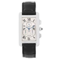 Cartier Tank Americaine 'or American' Chronograph Men's Watch W2603356