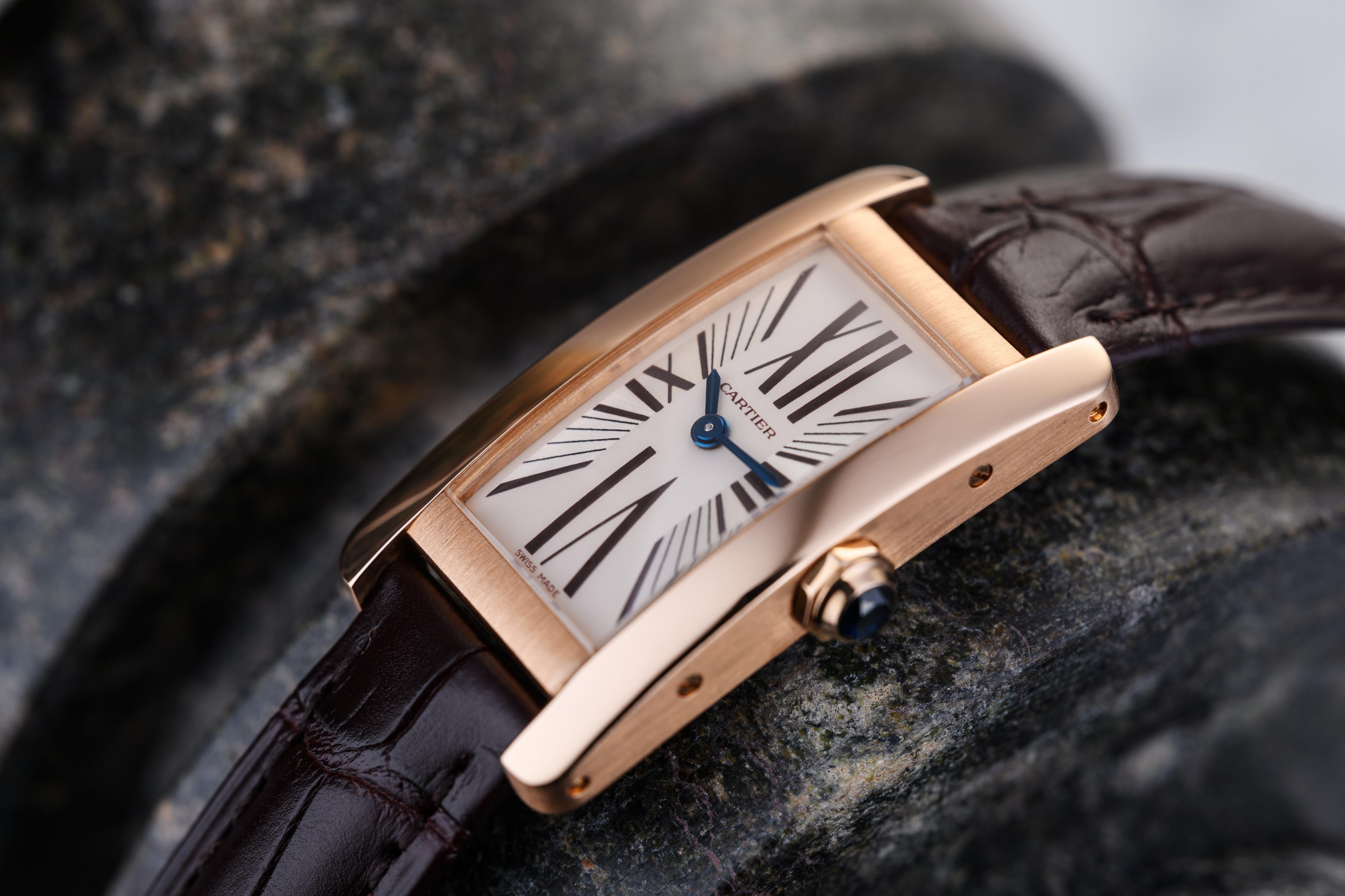 Modern Cartier Tank Américaine 'Rose Gold'