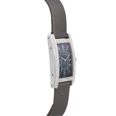 Cartier Tank Americaine Small Size Ladies' Wristwatch in White Gold